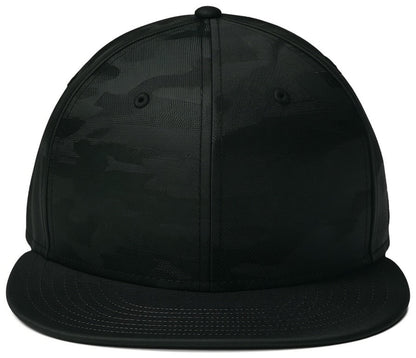 New Era Camo Flat Bill Snapback Cap NE407