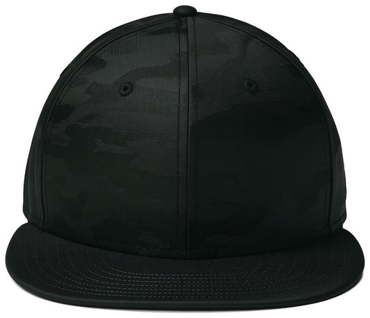 New Era Camo Flat Bill Snapback Cap NE407
