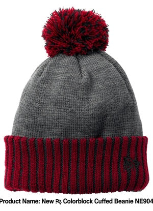 New Era Colorblock Cuffed Beanie. NE904