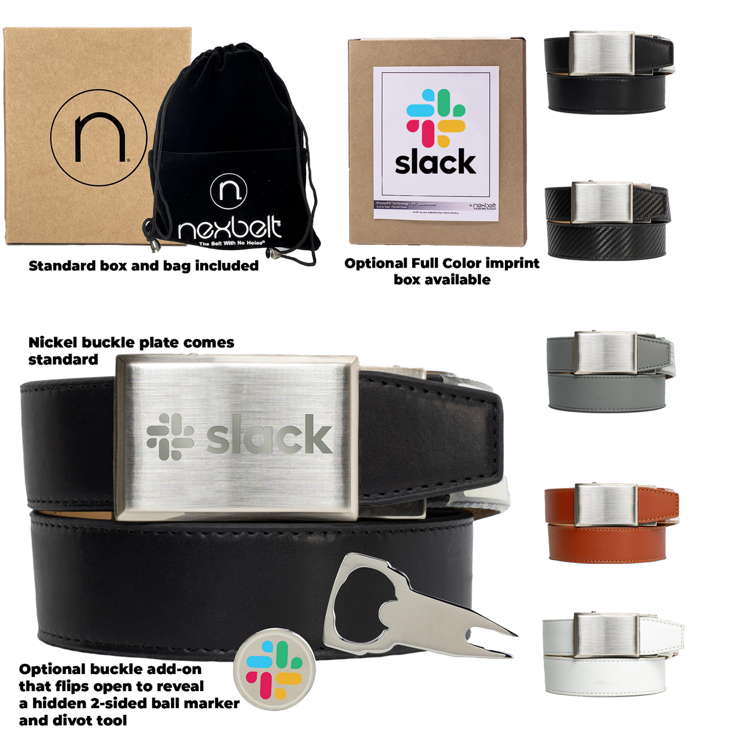 Black Nexbelt Golf Belt