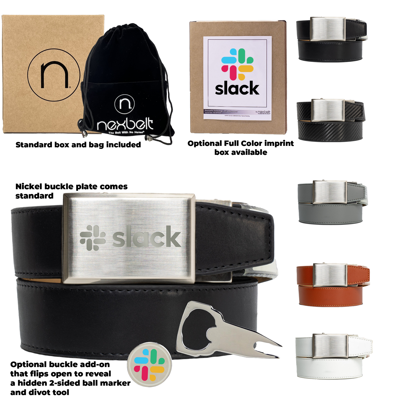 Black Nexbelt Golf Belt