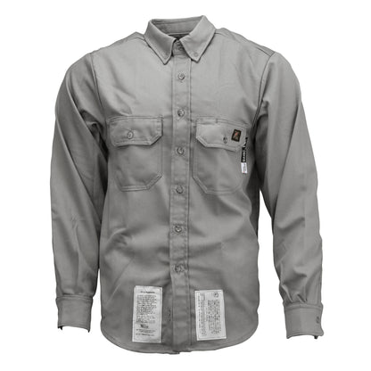 VU7SH 7 oz Ultra-Soft FR Shirt (CAT 2) - Gray - Size 2X