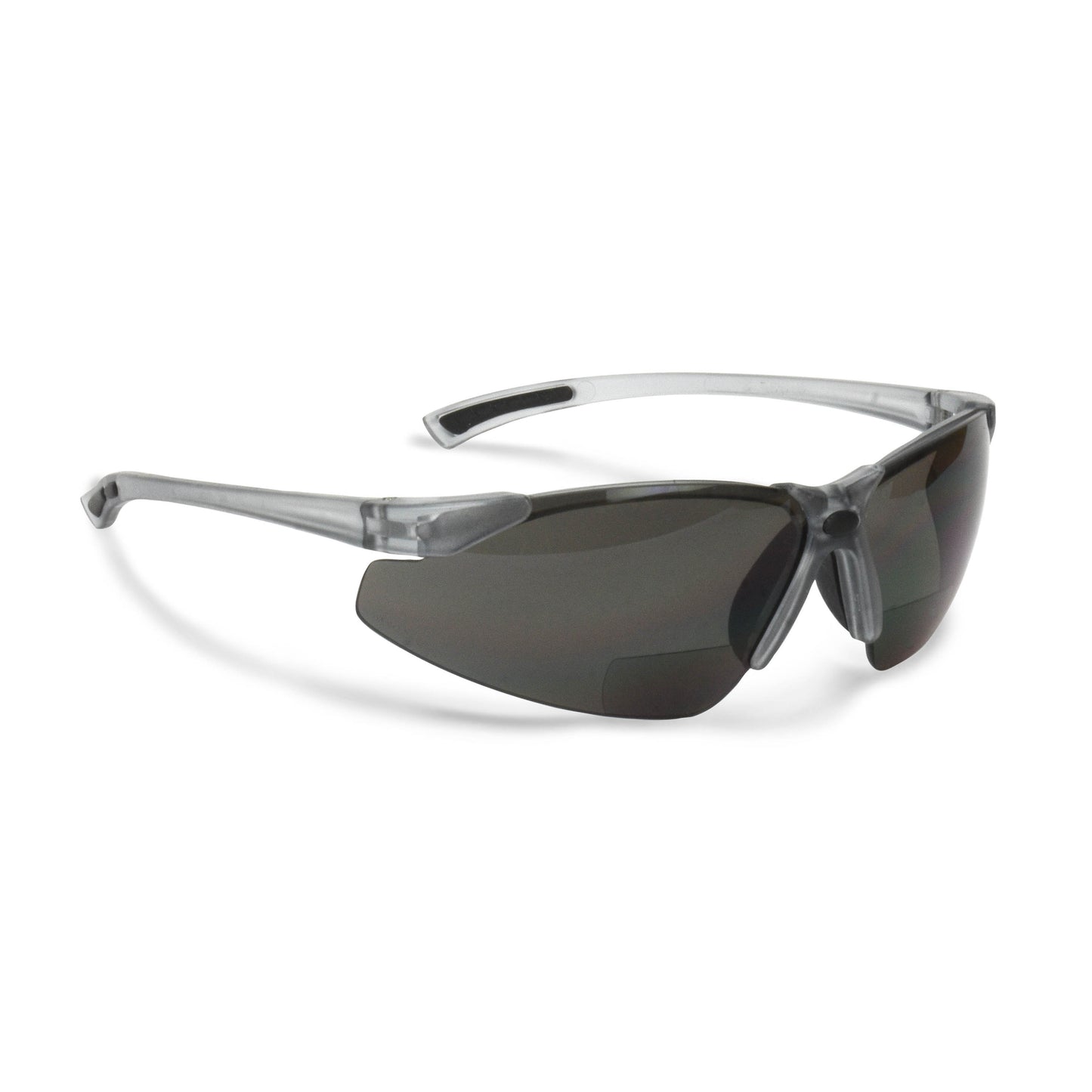 C2™ Bi-Focal Safety Eyewear - Smoke Frame - Clear Lens - 1.0 Diopter