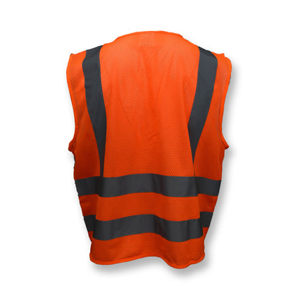 SV8 Standard Type R Class 2 Mesh Safety Vest - Green - Size 2X