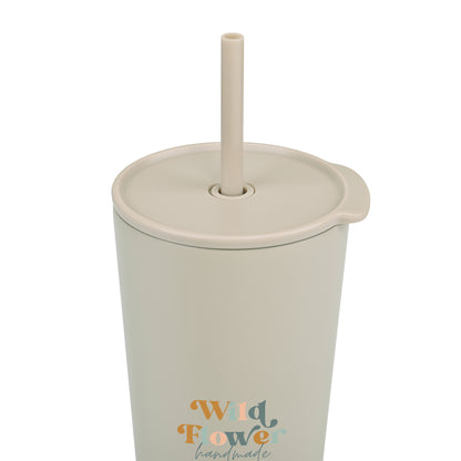 Aviana™ Rowan Recycled Straw Tumbler - 17 Oz.