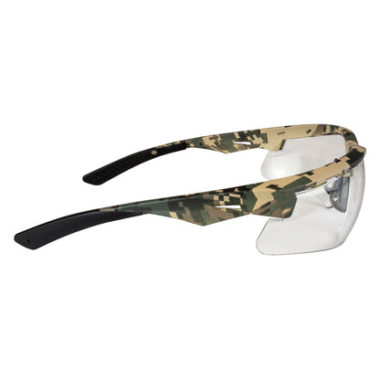 Thraxus™ Safety Eyewear - Black Frame - Clear Lens