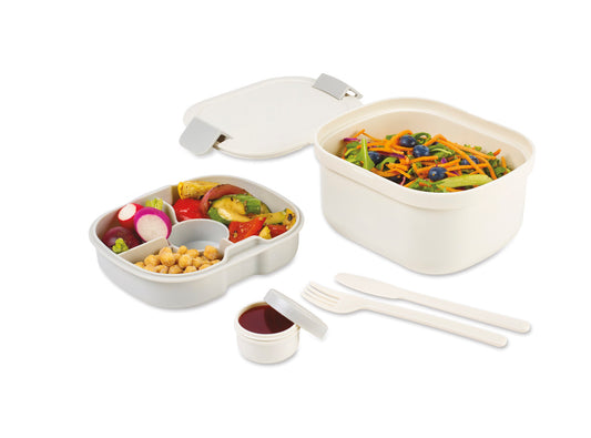 White Sarada Bento Lunch Box