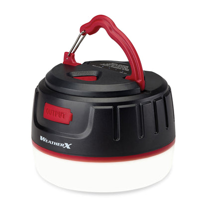 Black iLive™ Outdoor Lantern and Powerbank