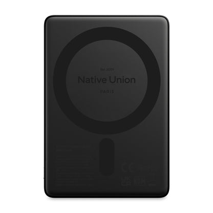 Black Native Union Active Power Bank 5000mAh