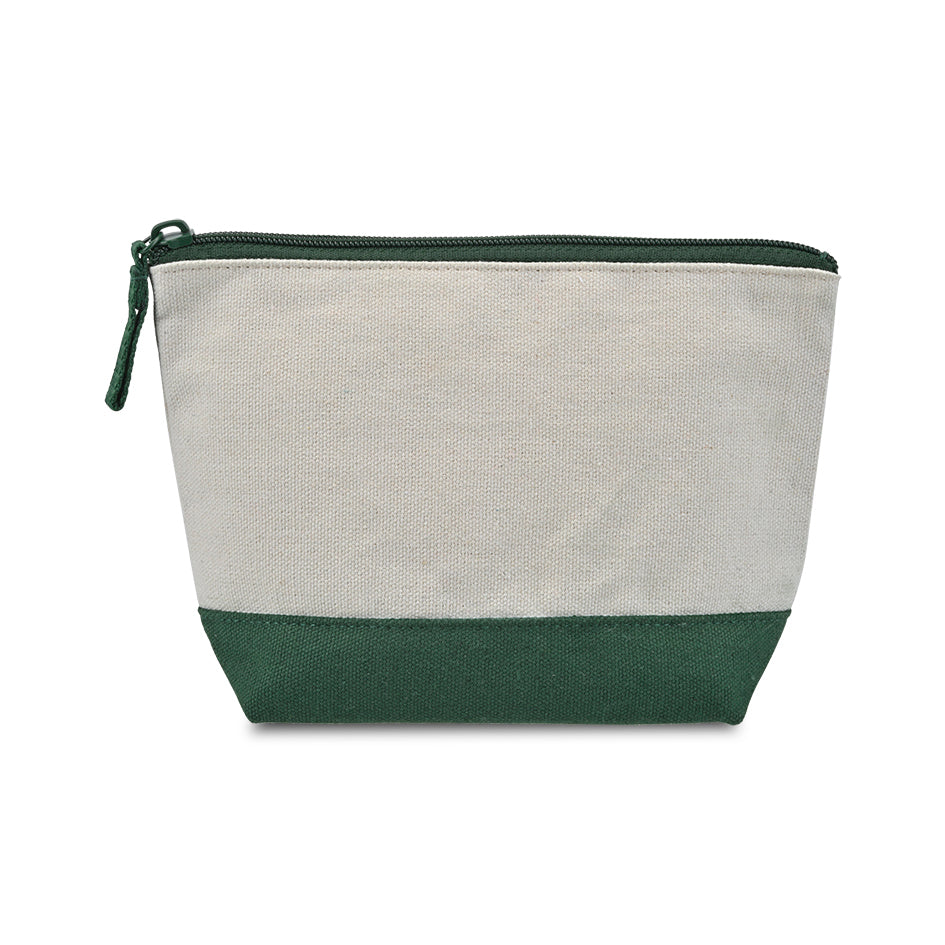 Canvas Zippered Pouch