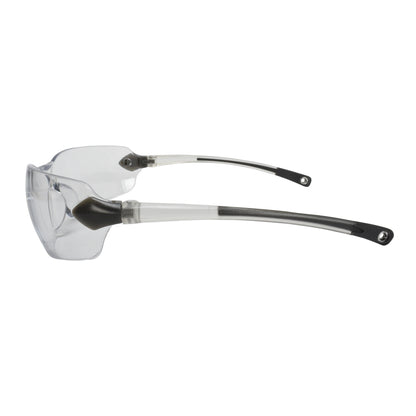 Balsamo™ Safety Eyewear - Clear/Gray Frame - Clear Lens
