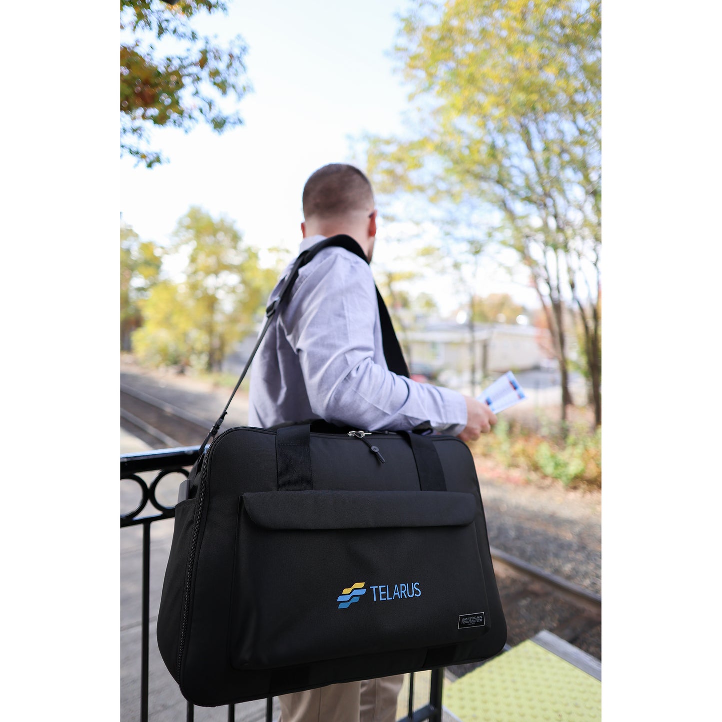 Black American Tourister® Embark Weekender