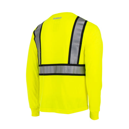 DST921 Class 2 Modacrylic FR T-Shirt - Long Sleeve - Green - Size 2X