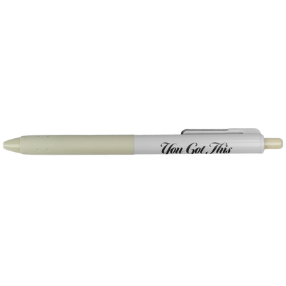 Recycled 2-Tones Pen with Long Soft Grip