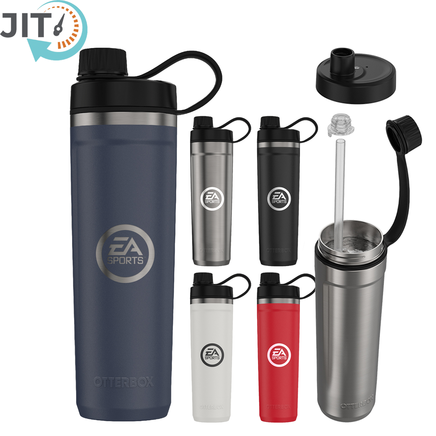 Black Otterbox 28 Oz Sport Bottle