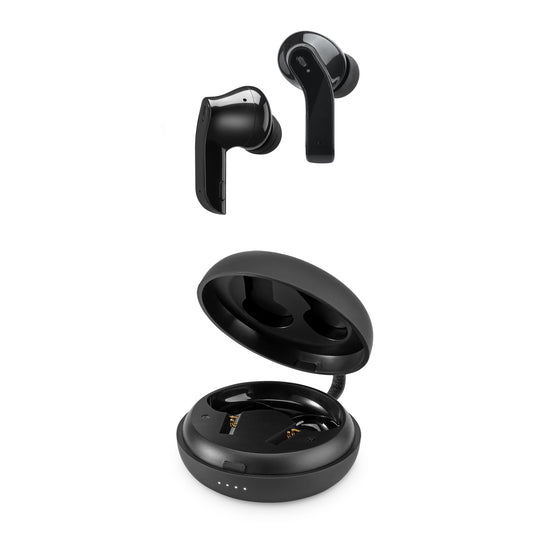 Black iLive™ Truly Wire-Free Earbuds with Active Noise Canceling