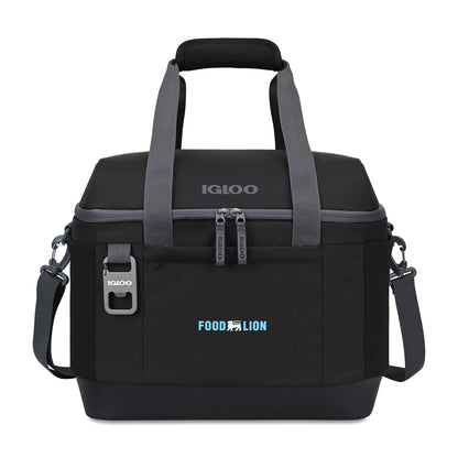 Black Igloo® Day Chiller XL Box 38 Can Soft Cooler