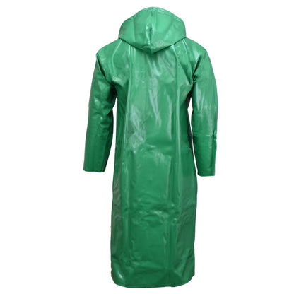 96AC Chem Shield Coat with Hood - Green - Size 2X