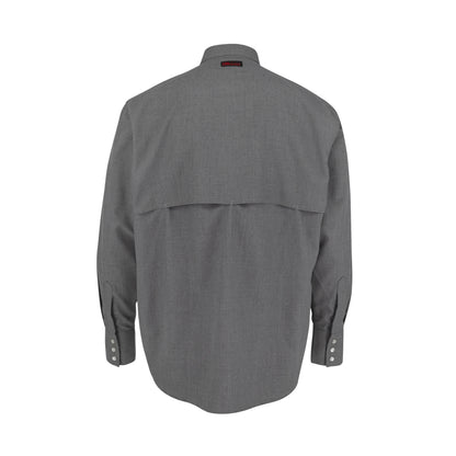 FRS-004 VolCore® CAT 2 Vented Pearl Snap FR Shirt - Gray - Size 2X