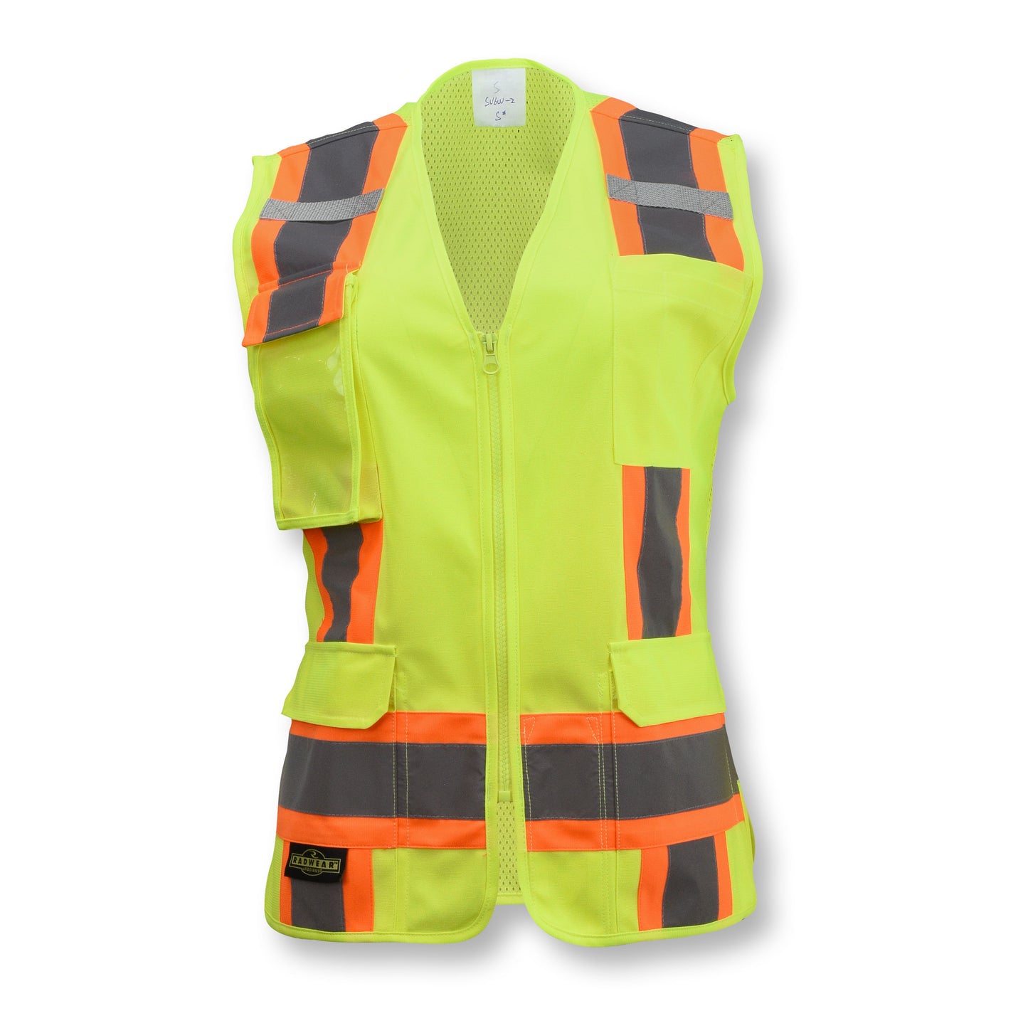 SV6W Two Tone Surveyor Type R Class 2 Women's Safety Vest - Green - Size 2X