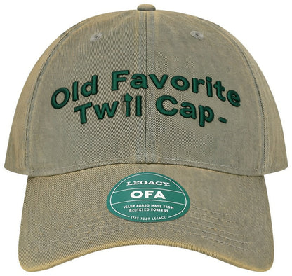 Old Favorite Solid Twill Cap - OFAST