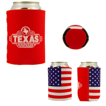 Custom Color Old Glory Foam Can Cooler