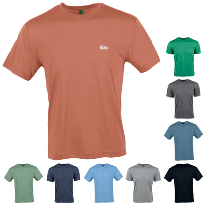 Black Omni Recycled Tri-Blend Tee  - 2XL