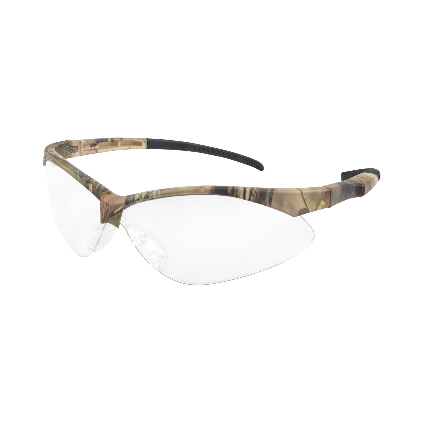 Rad-Apocalypse™ Camo Safety Eyewear - Camo Frame - Clear Anti-Fog Lens