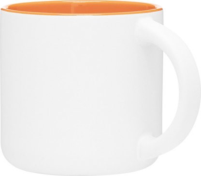 14 oz minolo mug - matte white