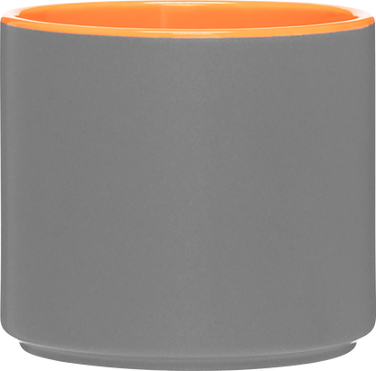 16 oz monaco mug - matte storm gray