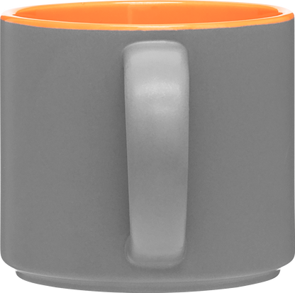 16 oz monaco mug - matte storm gray