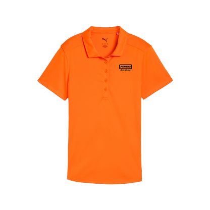 Puma Women's Solid Short Sleeve Polo