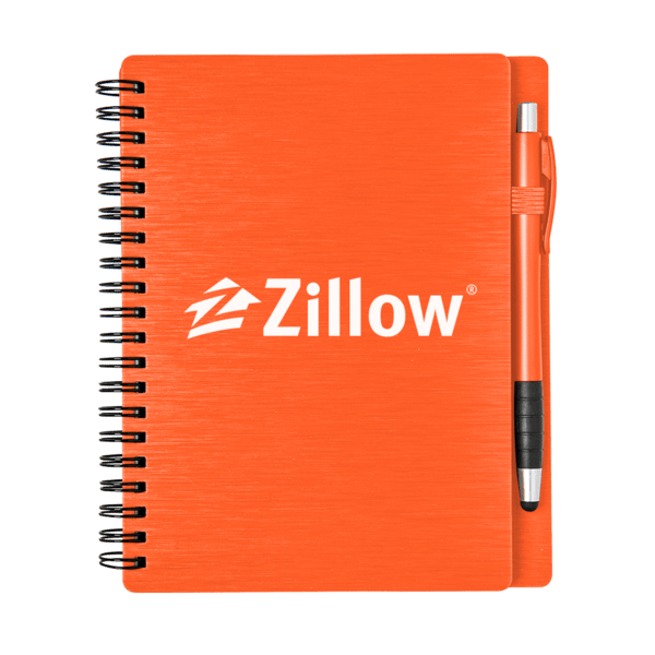 Mercury Notebook Set with Matching Stylus Pen