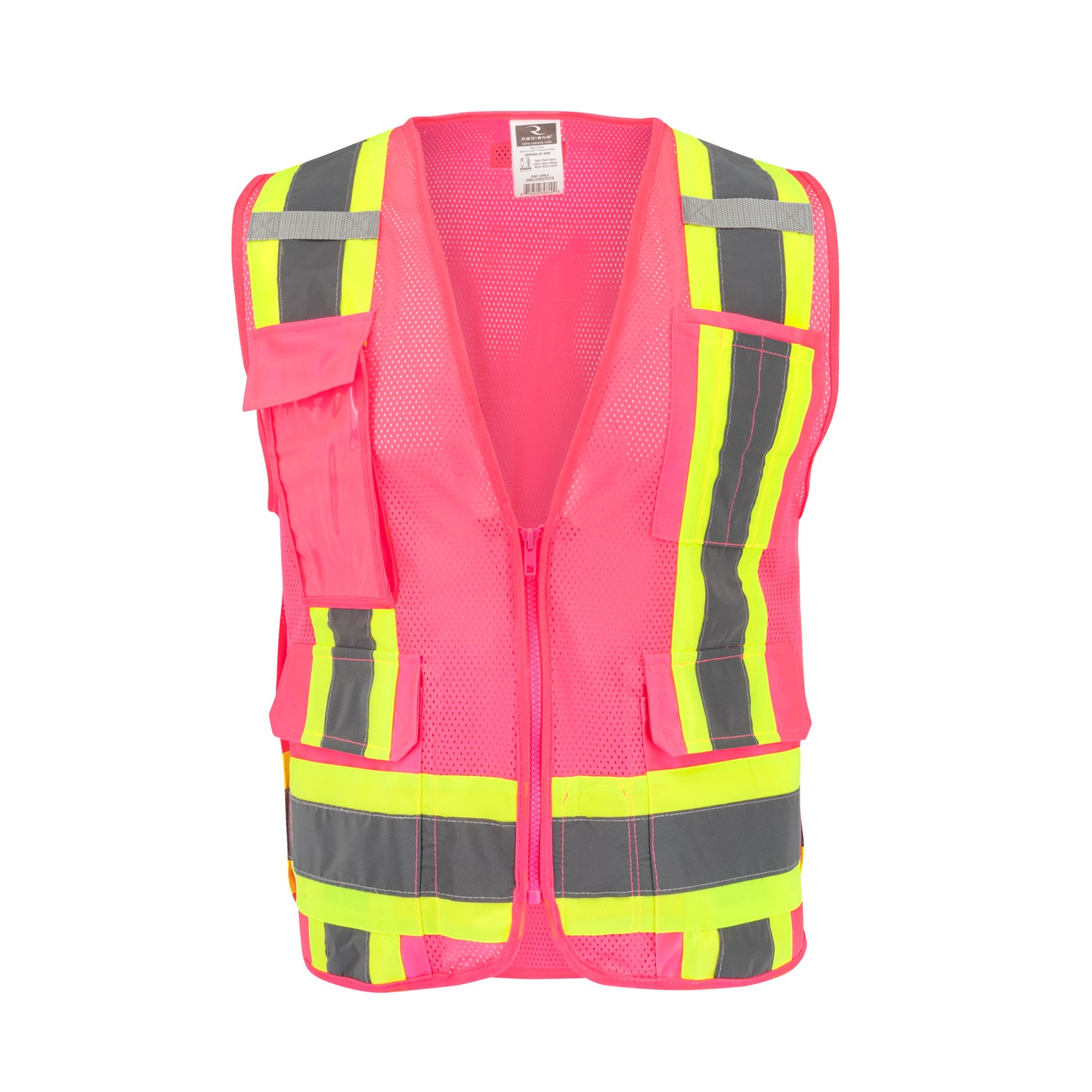 SV6P-1 Type O Class 1 Mesh Surveyor Vest - Pink - Size S