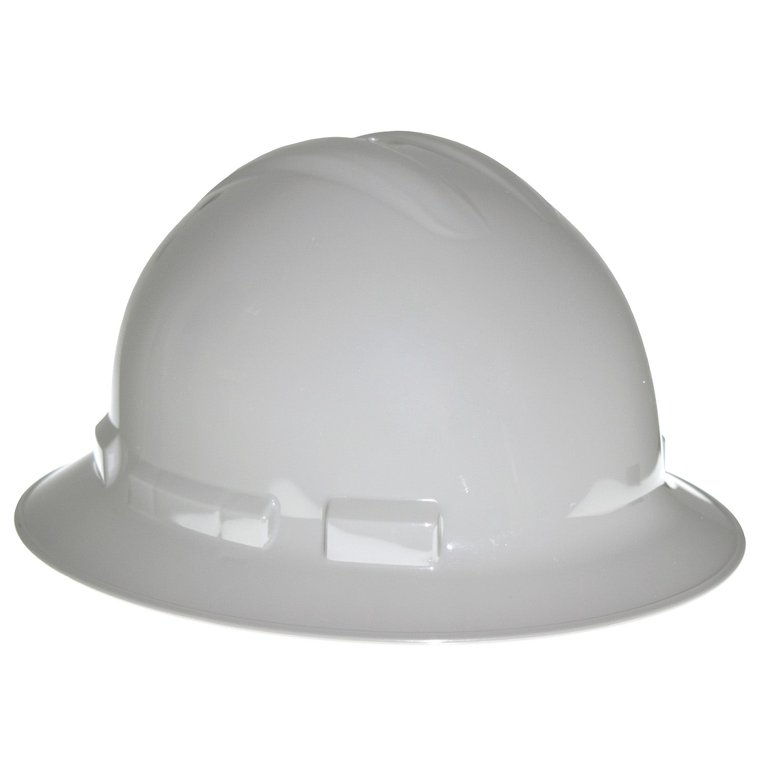 Quartz™ Full Brim 6 Point Ratchet Hard Hat - Gray