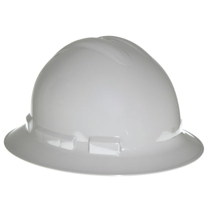 Quartz™ Full Brim 6 Point Ratchet Hard Hat - Gray