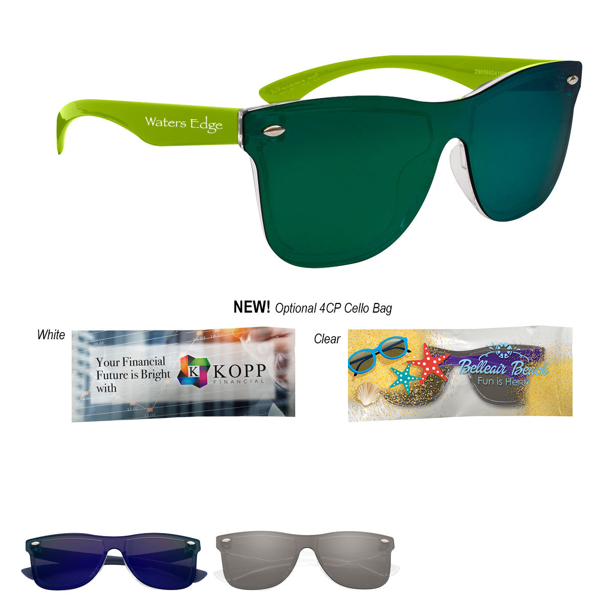Outrider Mirrored Malibu Sunglasses  grouped