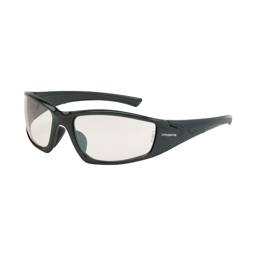 RPG Premium Safety Eyewear - Shiny Pearl Gray Frame - Indoor/Outdoor Lens