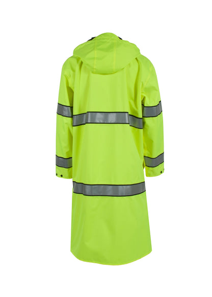 9700RCH Responder Reversible Coat - Hi-Vis Lime/Black - Size 2X