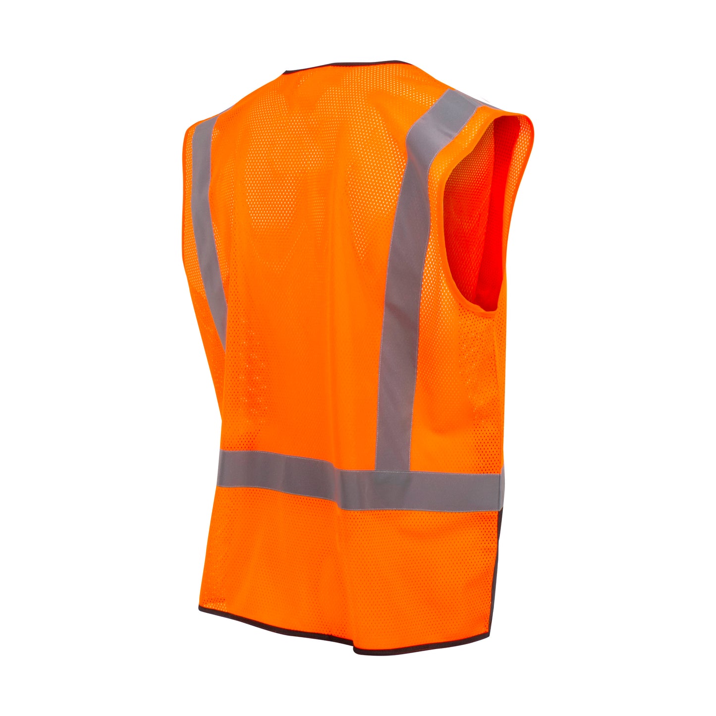 SV54B Color-Blocked Vest - Hi-Vis Green - Size 2X