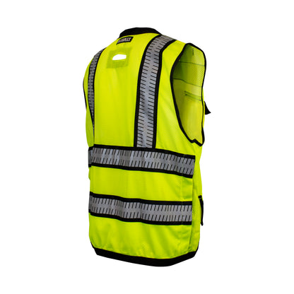 DSV521 Class 2 Heavy Duty Surveyor Vest - Green - Size 2X