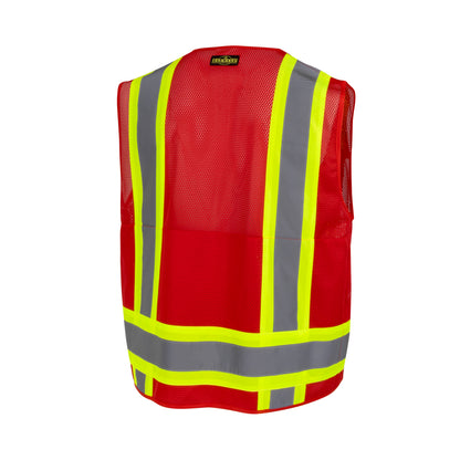 SV6P-1 Type O Class 1 Mesh Surveyor Vest - Blue - Size 2X