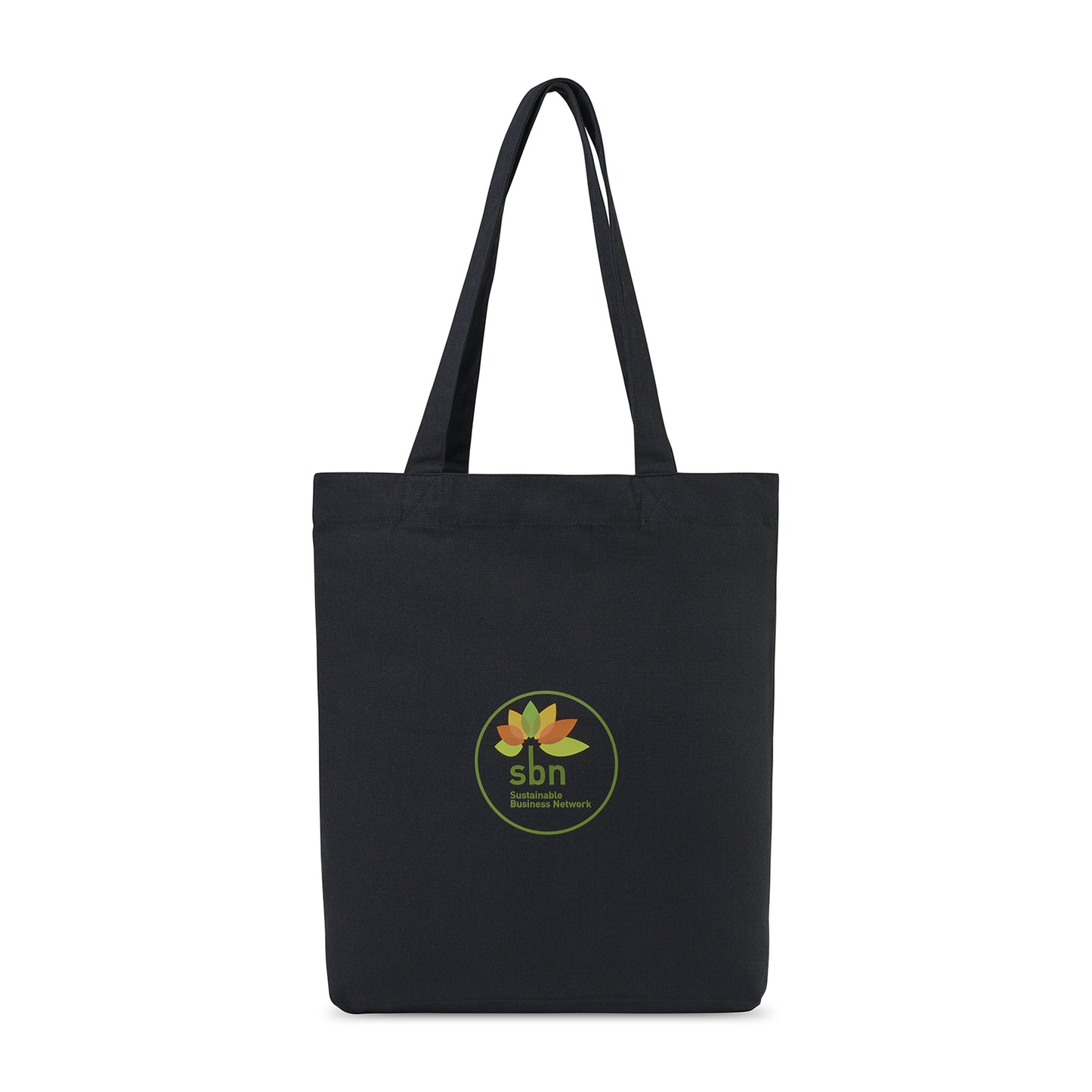 Black AWARE™ Recycled Cotton Gusset Bottom Tote