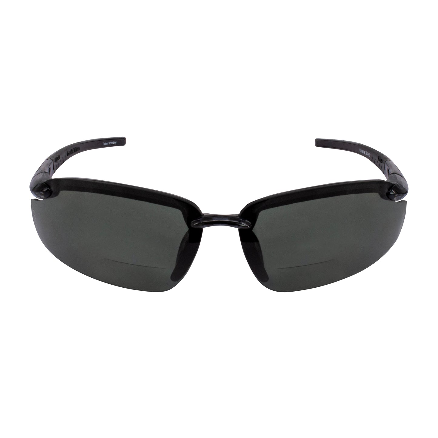 ES5 Bifocal Safety Eyewear - Crystal Brown Frame - HD Brown Lens - 1.5 Diopter