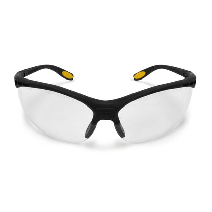 DPG58 Reinforcer™ Protective Eyewear - Black Frame - Clear Anti-Fog Lens