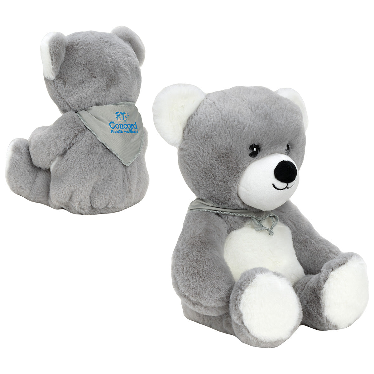Gray Comfort Pals™ Heat Therapy “Cuddle” Bear