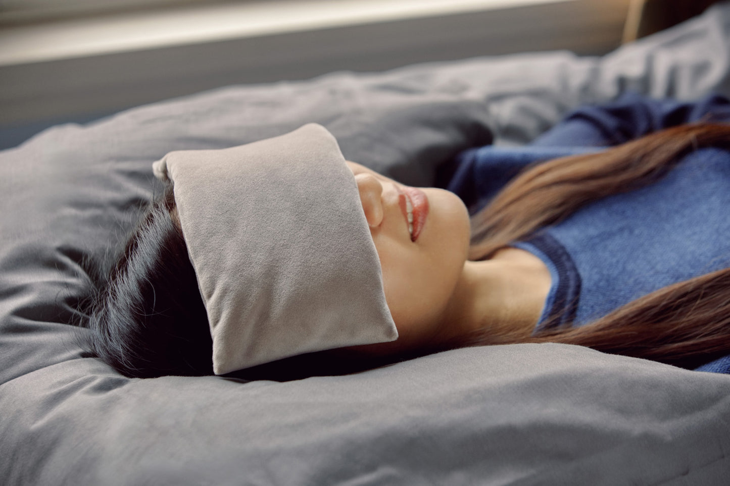 Coco Brown Comfort Pals™ Heat Therapy Eye Pillow