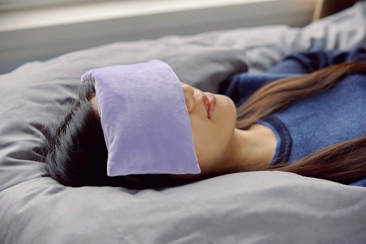 Coco Brown Comfort Pals™ Heat Therapy Eye Pillow