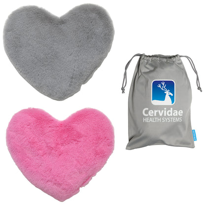 Gray Comfort Pals™ Heat Therapy Heart