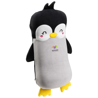 Black/Gray Comfort Pals™ Huggable Comfort Pillow - Penguin